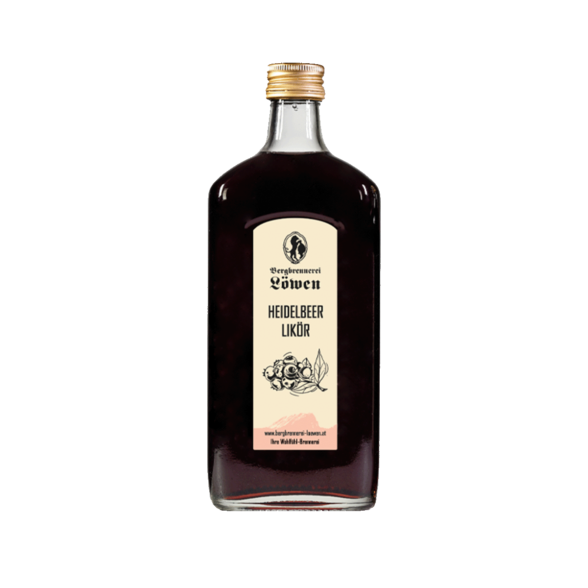 Löwen Fruchtiger Heidelbeer-Likör 25% vol.