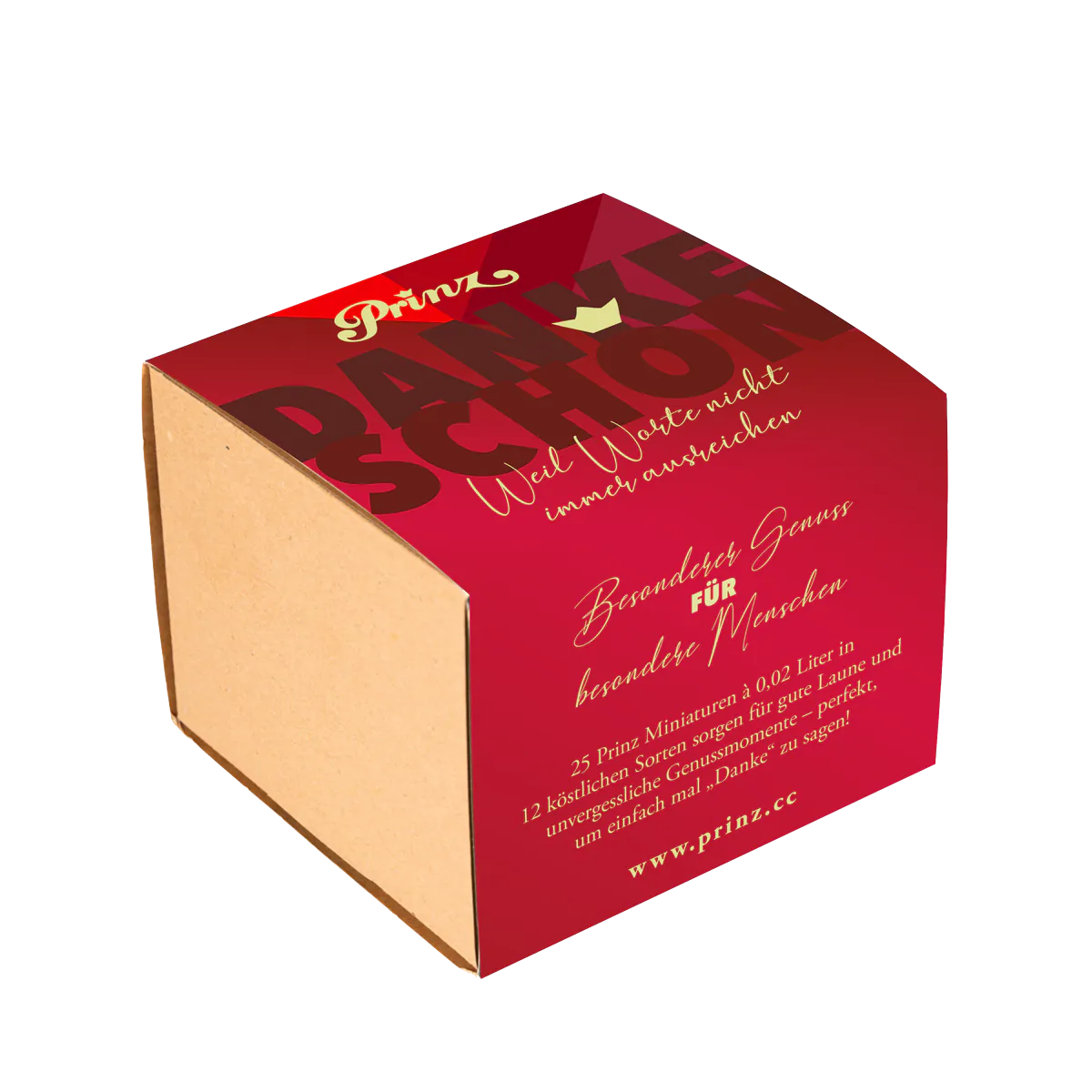 Prinz Danke Geschenkbox