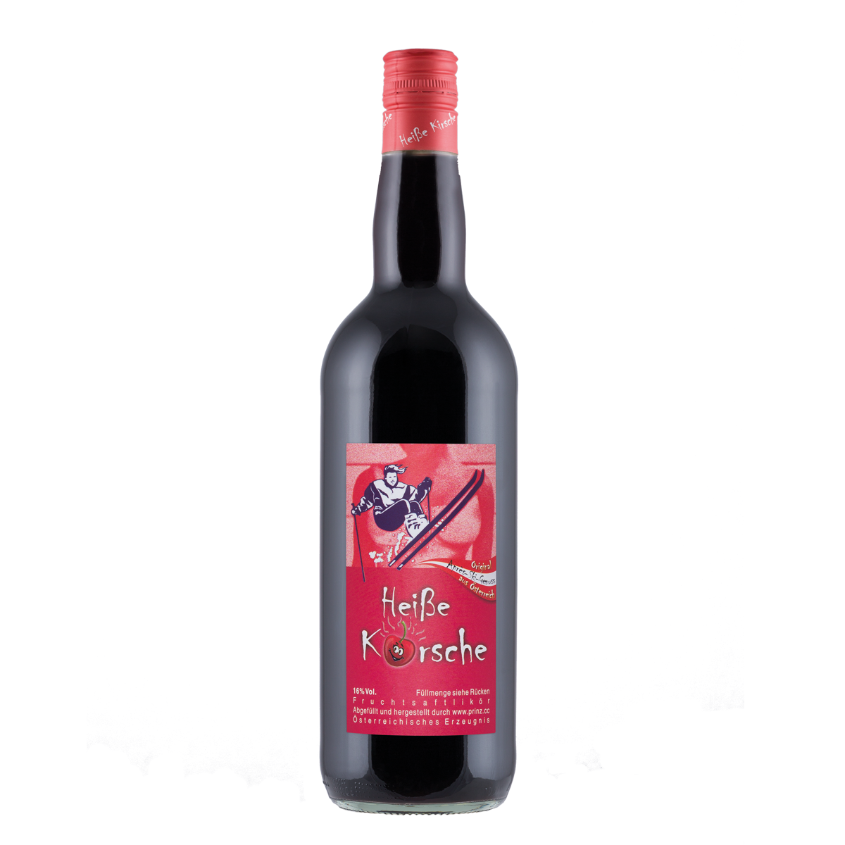 Prinz Heiße-Kirsche Likör 16% vol.