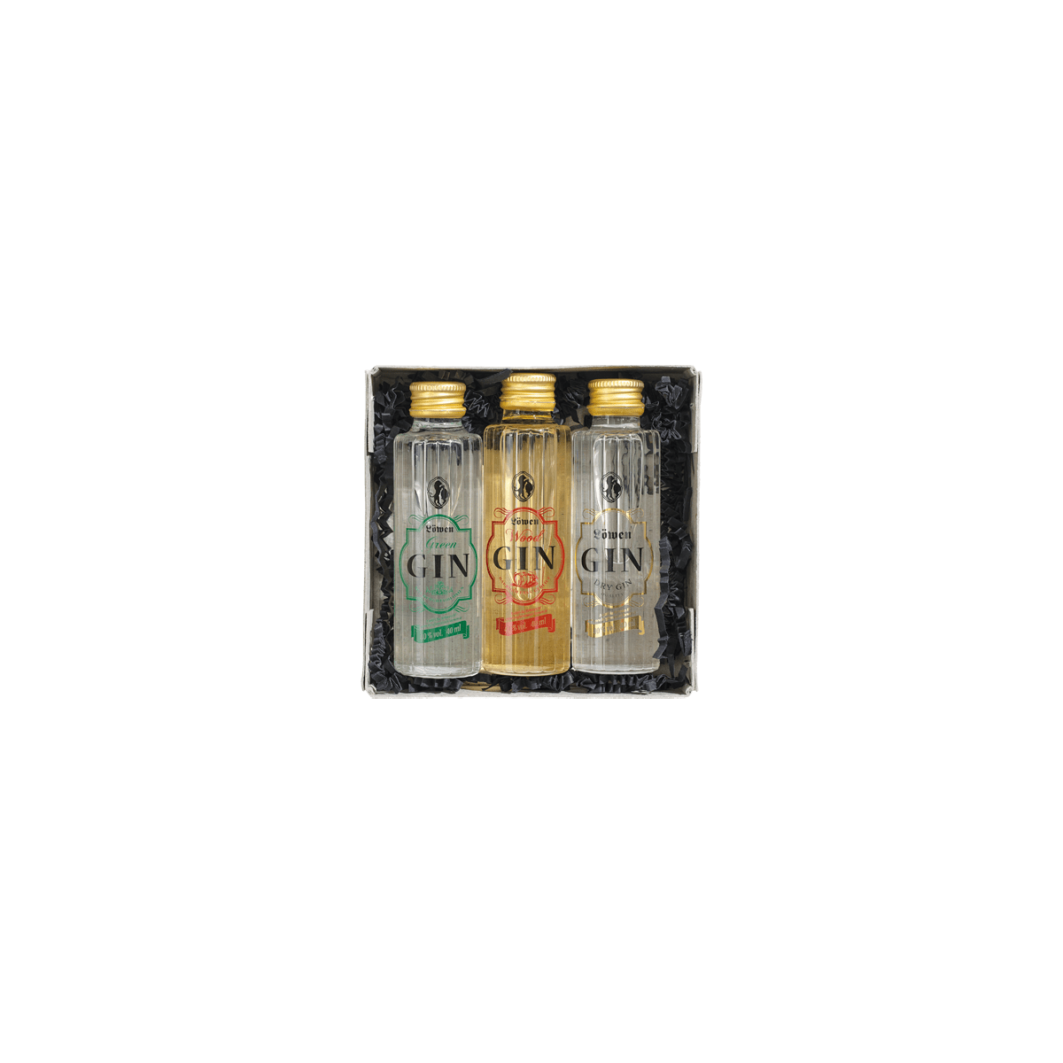 Löwen Gin Sampler, 3er Gin-Set