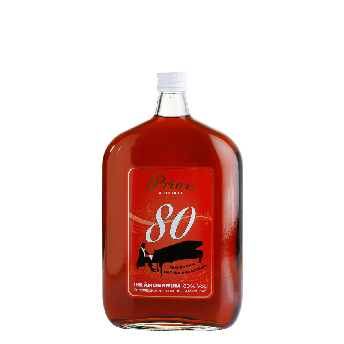 Prinz-Inländer Rum 80% vol.