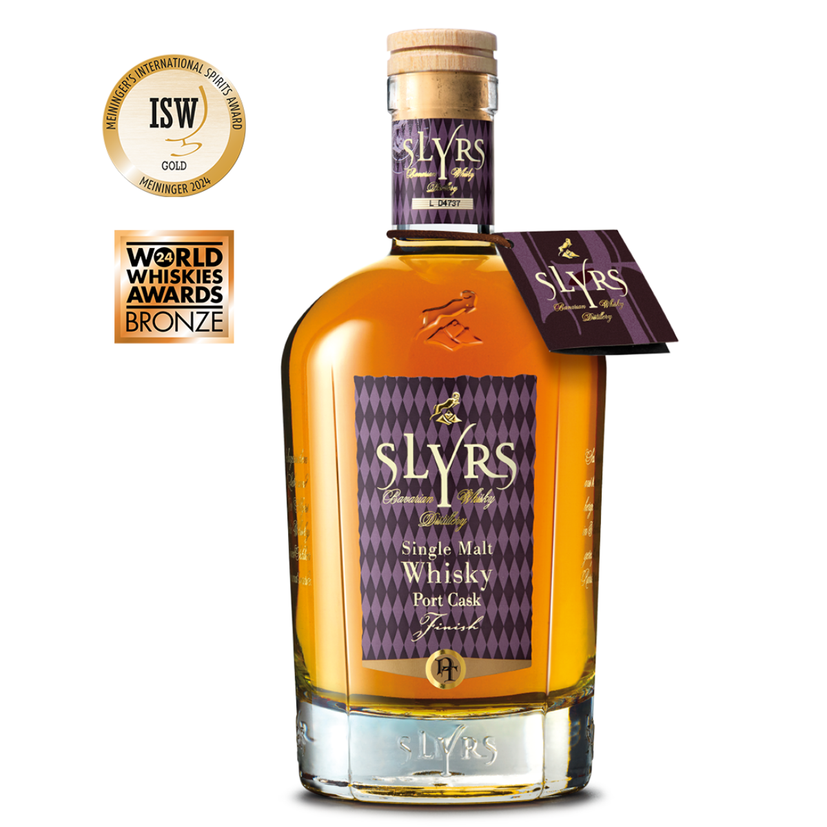 Slyrs Single Malt Whisky Port Cask Finish 46%vol