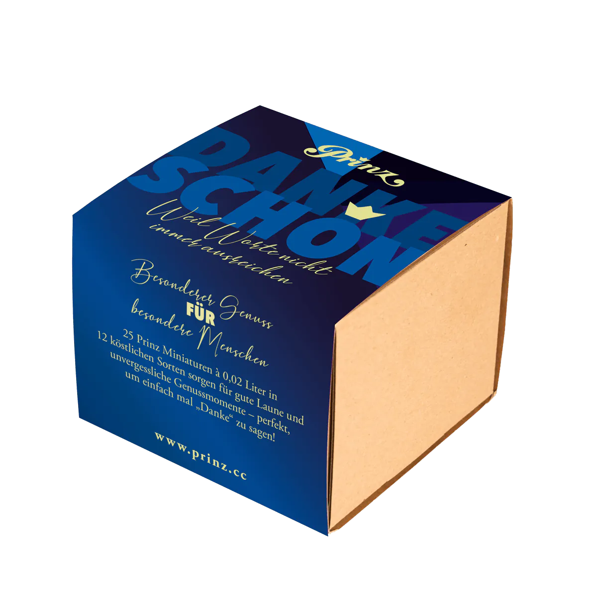 Prinz Danke Geschenkbox