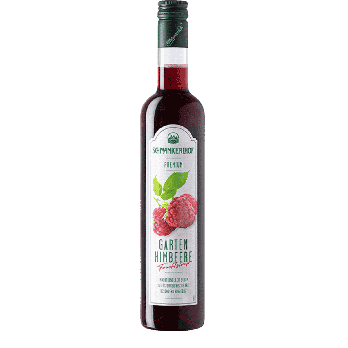 Garten-Himbeeren Frucht-Sirup 0,5 Liter