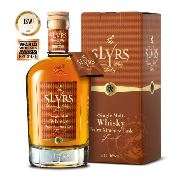 Slyrs Single Malt Whisky Pedro Ximénez Cask Finish 46 %