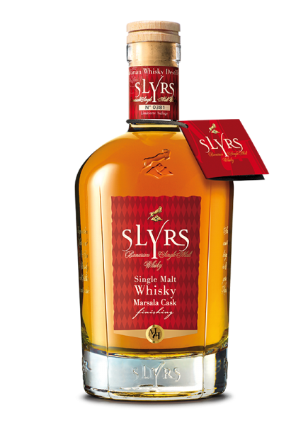 Slyrs Single Malt Whisky Marsala Cask Finish 46% vol.