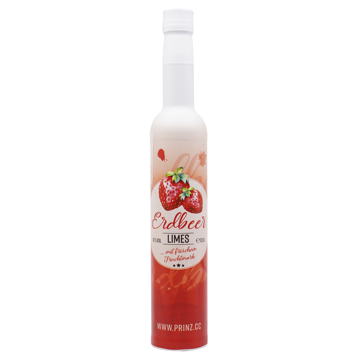 Prinz Schnaps Feinbrennerei Prinz Erdbeer-Limes 16% Vol.
