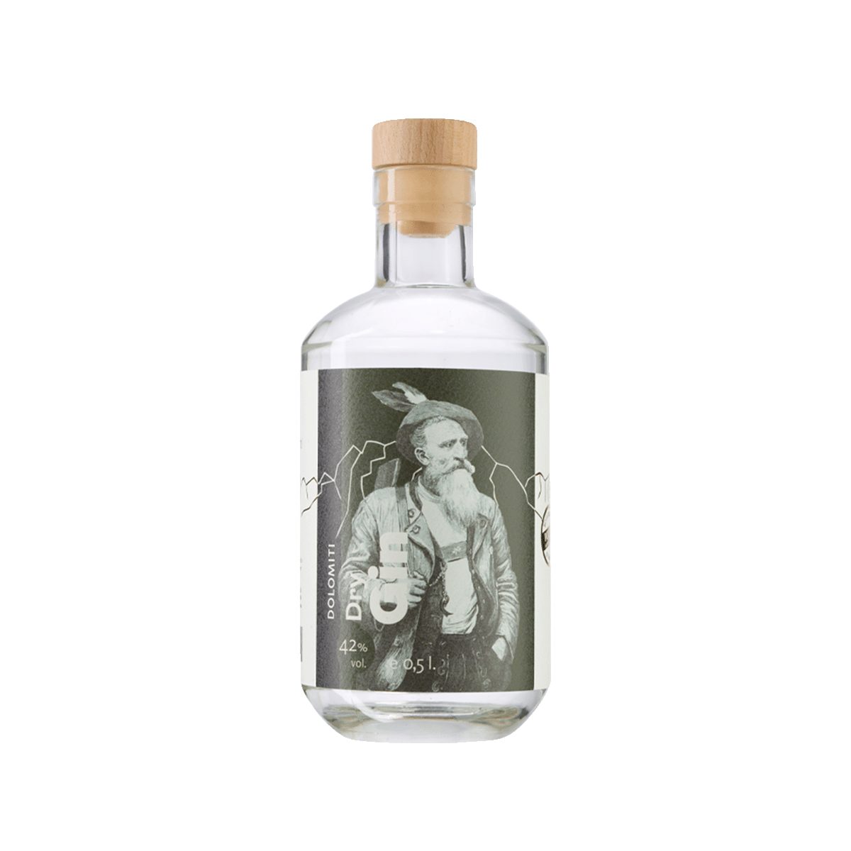 Dolomiti Dry Gin 42% vol